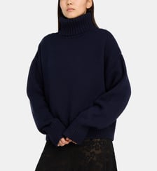 Pull col roulé crop Xtra n° 434 Extreme Cashmere