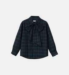 Chemise lavallière en coton IL GUFO
