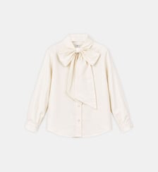 Chemise à col lavallière IL GUFO
