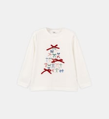 T-shirt petits nœuds IL GUFO