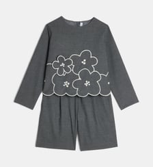 Ensemble Top et Short Broderies IL GUFO