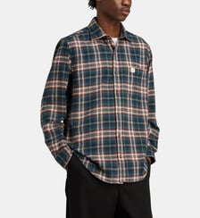 Chemise en flanelle tartan coton Serge Blanco