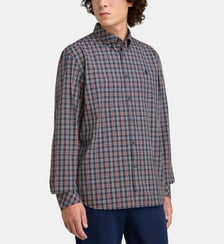 Chemise en popeline de coton à col américain North Sails