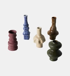 Coffret de 5 mini vases Hkliving