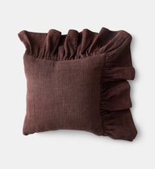 Coussin décoratif à volants Hkliving