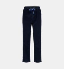 Pantalon carotte en velours à cordon Serge Blanco