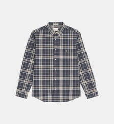 Chemise droite en popeline de coton Gant