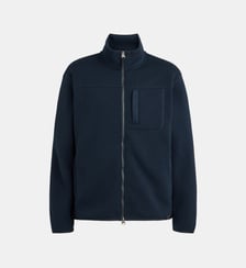 Blouson droit zippé maille  Gant