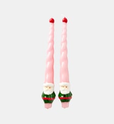 Duo de Bougies Père Noël Rice