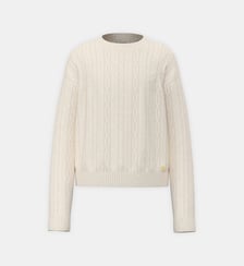Pull torsadé col rond Guess