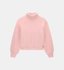 Pull col roulé pailleté Guess