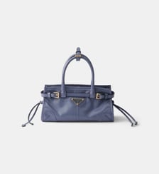 Mini sac à main Bonnie en cuir Prada
