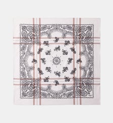 Foulard en coton imprimé 65 Prada