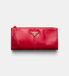 Pochette en cuir Prada