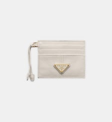 Porte-cartes en cuir Prada