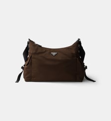 Sac Explore en Re-Nylon et cuir Prada
