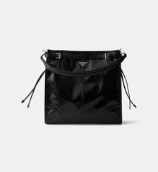 Sa cabas Bonnie en cuir Prada