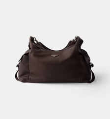 Sac porté épaule Explore en cuir Prada