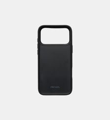 Coque pour iPhone 17 Pro Max en cuir Saffiano Prada