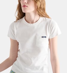 T-shirt en jersey Prada