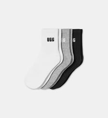 Chaussettes Quinlin Logo Quarter (Lot de 3) Ugg