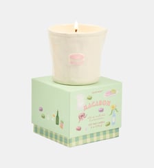 Ambre et Pistache - Bougie Parfumée Macaron Paddywax