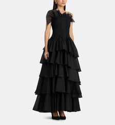 Robe longue Sonnet à volants Aje