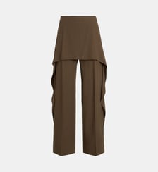 Pantalon à jupe superposée Christian Wijnants