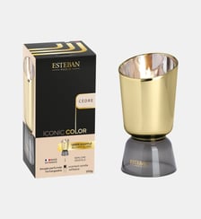 Cèdre - Bougie Parfumée Rechargeable Esteban Paris Parfums