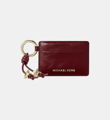Porte-cartes Card Holder avec charm Michael Kors