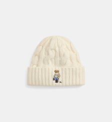 Bonnet Polo Bear à torsades Polo Ralph Lauren