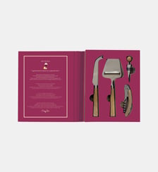 Ensemble Couteau Trancheuse Décapsuleur et Bouchon Easy Life