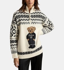 Pull en laine à col camionneur Polo Ralph Lauren