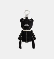 Breloque Polo Bear nœud papillon en daim Polo Ralph Lauren