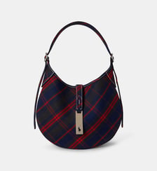 Sac Shoulder Polo ID en sergé écossais Polo Ralph Lauren