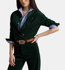 Chemise Classic Fit en velours côtelé de coton Polo Ralph Lauren