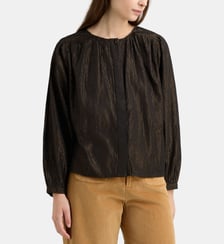 Blouse Casley coton fils lurex Leon & Harper