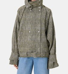 Trench Inja court en tweed Iro