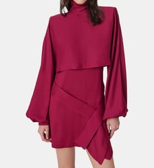 Robe courte Veddy col montant Iro