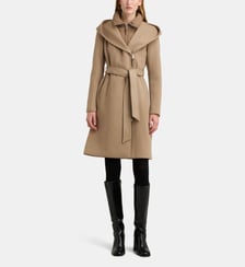Manteau mi long à capuche Shia Mackage