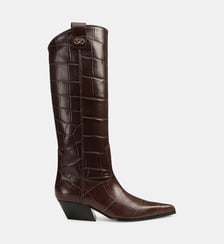 Bottes Purcell à bout pointu Sergio Rossi