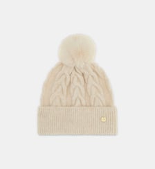 Bonnet Knitted Beanie Torsade Guess