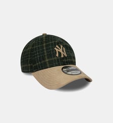 MIX CHECK 9TWENTY NEYYAN:BEIGE/VERT:5UNIQUE New Era