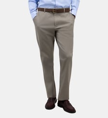 Pantalon structuré taupe délavé El Ganso