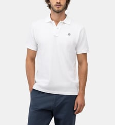 Polo en piqué de coton El Ganso