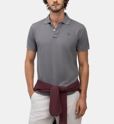 Polo en piqué de coton El Ganso