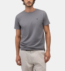 T-shirt en coton à col rond El Ganso
