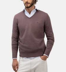 Pull basique à col en V El Ganso