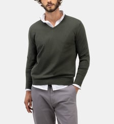 Pull basique à col V El Ganso