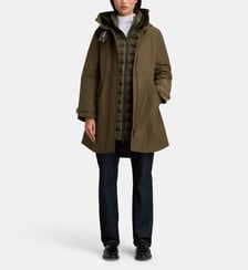 Parka Grand Col mi longue Woolrich
